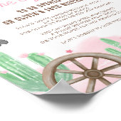 Poster Panneau de capsule temporelle Boho Wild West Premi (Coin)