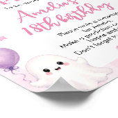 Poster Panneau de capsule temporelle pour anniversaire d' (Coin)