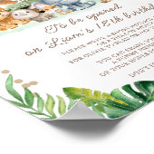 Poster Panneau de capsule temporelle pour le 1er annivers (Coin)