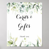 Poster Panneau de cartes et cadeaux écocliques (Devant)