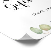 Poster Panneau de cartes et cadeaux Eucalyptus Foliage De (Coin)