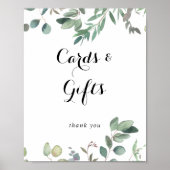Poster Panneau de cartes et cadeaux Eucalyptus Foliage De (Devant)