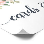 Poster Panneau de cartes et cadeaux floraux du milieu de (Coin)