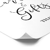 Poster Panneau de cartes et cadeaux Olive Leaf Greenery (Coin)