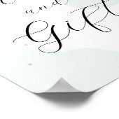 Poster Panneau de cartes et de cadeaux argent et bleu Ove (Coin)