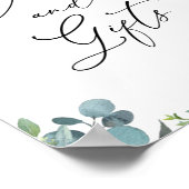 Poster Panneau de cartes et de cadeaux de l'heure du thé (Coin)