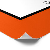 Poster Panneau de célébration du Mariage de bienvenue d'H (Coin)