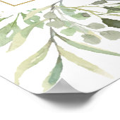 Poster Panneau de cérémonie de débranchement de verdure a (Coin)