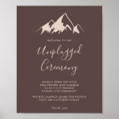 Poster Panneau de cérémonie débranché Clear Mountain Coun (Devant)