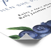 Poster Panneau de Champagne pour Baby Shower 'Pop When Sh (Coin)