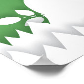 Poster Panneau de chasse aux oeufs de Pâques, bannière an (Coin)