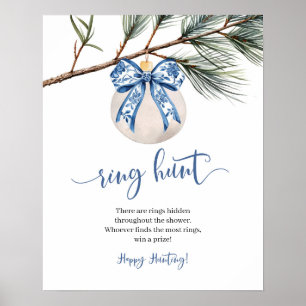 Poster Panneau de chasse de la Chinoiserie Bow Ring