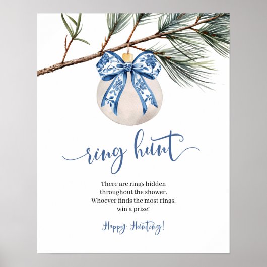 Poster Panneau de chasse de la Chinoiserie Bow Ring (Devant)