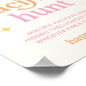 Poster Panneau de chasse Sunshine Baby shower Pacifier (Coin)