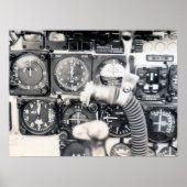 Poster Panneau de commande F-100 (Devant)