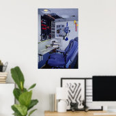 Poster Panneau de commande, McDonnell Douglas C-17 "Globe (Bureau à domicile)