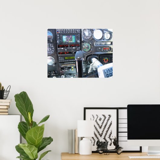 Poster Panneau de configuration (Bureau à domicile)