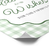 Poster Panneau de conseils et de vœux de golf à nœud papi (Coin)
