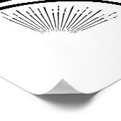 Poster Panneau de cuisine antique - Voici comment je roul (Coin)