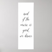 Poster Panneau de danse de cuisine 2 (Devant)