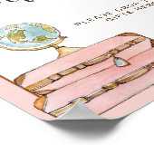 Poster Panneau de dépôt de bagages Panneau de mariage de  (Coin)