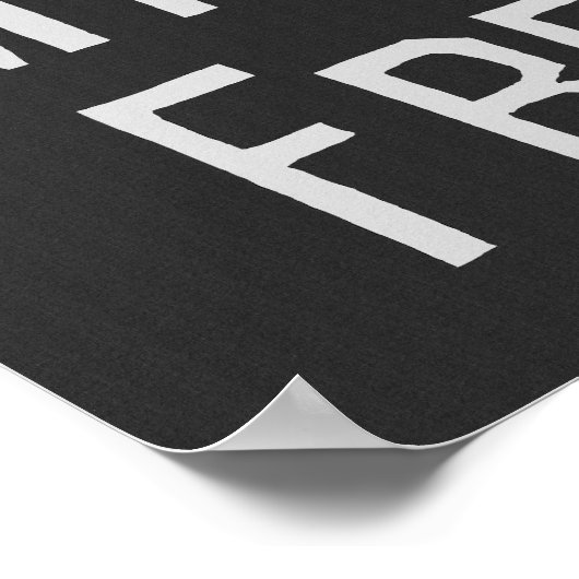 Poster Panneau de destination H&F Railway Roll (Coin)