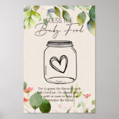Poster Panneau de devinette de nourriture pour bébé pour  (Devant)