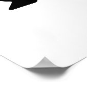 Poster Panneau de direction de la cérémonie à droite (Coin)