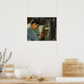 Poster Panneau de disjoncteurs électriques pour entrepris (Cuisine)