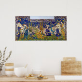 Poster Panneau de faïence vitrée, Ispahan (Cuisine)