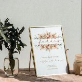Poster Panneau de faveur de fleurs d'eucalyptus en terre