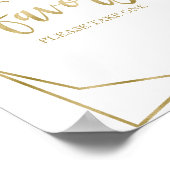 Poster Panneau de Favors Floral Bourgogne Rosé (Coin)