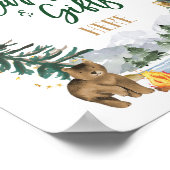 Poster Panneau de fête Cartes et Cadeaux (Coin)