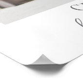 Poster Panneau de fête de remise de diplômes avec collage (Coin)