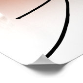 Poster Panneau de fête de remise de diplômes photo simple (Coin)