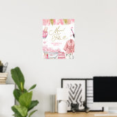 Poster Panneau de fête de spa Mani Pedi (Bureau à domicile)
