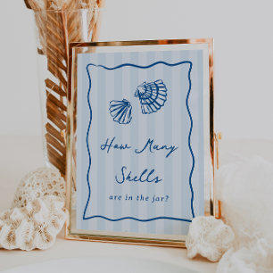 Poster Panneau de Fête des mariées "Combien d'obus"