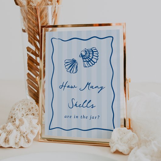 Poster Panneau de Fête des mariées "Combien d'obus"