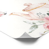 Poster Panneau de Fête des mariées de thé (Coin)