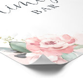 Poster Panneau de fête du bar Mimosa (Coin)