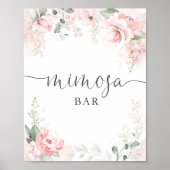 Poster Panneau de fête du bar Mimosa (Devant)