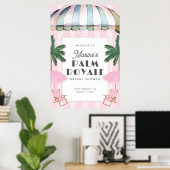 Poster Panneau de fête Palm Royale (Bureau à domicile)
