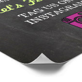 Poster Panneau de Fiesta Instagram Photo Couple's Shower  (Coin)