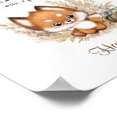 Poster Panneau de jeu Baby shower de chasse de chasse pac (Coin)