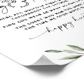 Poster Panneau de jeu de Baby Shower "Ring Hunt" thème ve (Coin)