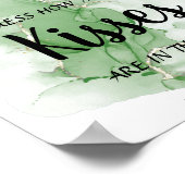 Poster Panneau de jeu de Baby Shower Tropical Combien de  (Coin)