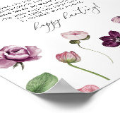 Poster Panneau de jeu de chasse à l'anneau pour shower fl (Coin)