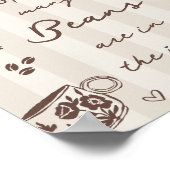 Poster Panneau de jeu de devinette de grains de café (Coin)