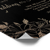 Poster Panneau de jeu de la douche de mariée Pince à ling (Coin)