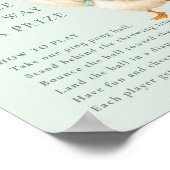 Poster Panneau de jeu de Pong de couche Silly Goose Sage (Coin)
